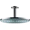 Image de hansgrohe, Pommeau de douche, HG douche de tête RAINDANCE S 240 AIR 1jet DN 15, avec raccordement au plafond 100mm chrome (1 Type de jet, 18 l/min)