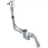 Image de hansgrohe, Siphon, HG Garniture d'écoulement et de trop-plein EXAFILL S Set complet, pour baignoires normales chrome (Garniture de trop-plein, 1 1/4")