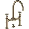 Image de Axor, Robinetterie de salle de bains, Robinet de WC à 2 poignées 220 MONTREUX DN 15 avec bonde extractible. 1 1/4inch bru