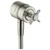 Image de Axor, Robinetterie de salle de bains, raccords de tuyaux. FIXFIT STOP MONTREUX DN 15 nickel brossé