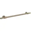 Image de Axor, Porte-serviettes + crochets pour serviettes, Porte-serviettes de bain MONTREUX montage mural 600mm nickel brossé