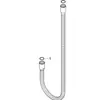 Image de hansgrohe, Système de douche, Flexible de douche métallique AXOR MONTREUX DN 15 1600mm nickel brossé