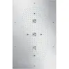 Image de hansgrohe, Pommeau de douche, 28417000 Raindance Rainmaker 680 x 460 mm Air 3jet Douche de tête (3 Types de jets, 20 l/min)
