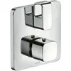 Image de hansgrohe, Robinetterie de salle de bains, Thermostatique AXOR URQUIOLA encastré avec robinet d'arrêt/inverseur chromé