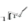 Image de hansgrohe, Robinetterie de salle de bains, HG Set de montage final METRIS pour robinetterie de bord de baignoire 4 trous chromé