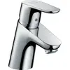 Image de hansgrohe, Robinetterie de salle de bains, Robinet sur pied Focus 31130000 chromé sans vidage