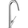 Image de hansgrohe, Robinetterie de cuisine, Mitigeur monocommande pour évier AXOR STARCK DN 15 chromé