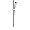 Image de hansgrohe, Pommeau de douche, Set de douche CROMA SELECT E VARIO (3 Types de jets, 9 l/min)
