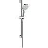 Image de hansgrohe, Système de douche, HG Ensemble de douche CROMA SELECT E MULTI Bsta Unica'Croma 650mm EcoS 9 l/m we/chr