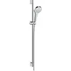 Image de hansgrohe, Système de douche, HG Ensemble de douche CROMA SELECT S MULTI Bsta Unica'Croma 90cm EcoSm 9 l/m we/chr