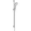 Image de hansgrohe, Système de douche, HG Ensemble de douche CROMA SELECT S 1jet Bsta Unica'Croma 900mm blanc/chrome