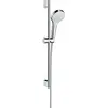 Image de hansgrohe, Système de douche, HG Ensemble de douche CROMA SELECT S 1jet Bsta Unica'Croma 650mm blanc/chrome