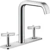 Image de hansgrohe, Robinetterie de salle de bains, Robinetterie de lavabo 3-L 170 AXOR CITTERIO E DN 15 m Pl m ZAG 1 1/4" chr