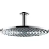 Image de hansgrohe, Pommeau de douche, HG Douche de tête RAINDANCE S 300 AIR 1jet DN 15 m rentr. plaf. 100 EcoSm 9 l/m chrome (1 Type de jet, 9 l/min)