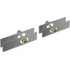 Image de hansgrohe, Installation sanitaire : accessoires, Kit de fixation AXOR UNIVERSAL pour montage verre sur deux côtés chrome