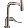 Image de hansgrohe, Robinetterie de cuisine, Mitigeur monocommande pour évier AXOR CITTERIO DN 15 avec bec extractible aspect inox