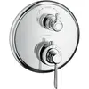 Image de hansgrohe, Robinetterie de salle de bains, Thermostatique AXOR MONTREUX UP avec robinet de vidange et poignée chromée