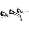 Image de Axor, Robinetterie de salle de bains, Mélangeur lavabo 3 trous MONTREUX DN 15 UP f Wd-mon avec poignées manettes chrome