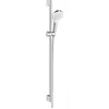 Image de hansgrohe, Système de douche, HG Ensemble de douche CROMETTA VARIO 90cm version EcoSmart 9 l/min blanc/chrome