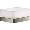 Image de Axor, Rangement pour douche, Tablette UNIVERSELLE pour douche, montage mural nickel brossé (18.40 x 22.20 x 13.70 cm)