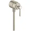 Image de Axor, Système de douche, Raccord de tuyau. FIXFIT STOP MONTREUX DN 15 m vanne d'arrêt et HGri bru nickel