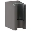 Image de hansgrohe, Barre de douche + curseur, Support de douche AXOR ONE position fixe brushed black chrome