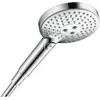 Image de Axor, Pommeau de douche, Douchette à main 120 3jet DN 15 version EcoSmart 9 l/min chrome (3 Types de jets, 9 l/min)