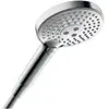 Image de hansgrohe, Pommeau de douche, Douchette à main AXOR 120 3jet DN 15 chrome (3 Types de jets, 16 l/min)