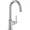Image de hansgrohe, Robinetterie de cuisine, Mitigeur monocommande pour évier AXOR MONTREUX DN 15 aspect inox