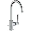 Image de Axor, Robinetterie de salle de bains, EH-WT-MI 210 MONTREUX DN 15 avec garniture de vidage à tirette. 1 1/4" chrome