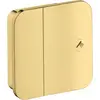Image de hansgrohe, Installation sanitaire : accessoires, Vanne d'arrêt AXOR ONE DN 15, encastrée polie gold optic