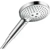 Image de Axor, Pommeau de douche, ShowerSolutions douchette à main 120 3jet (3 Types de jets, 15 l/min)