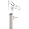 Image de Axor, Robinetterie de salle de bains, Starck V Mitigeur monocommande de lavabo 220 avec bec verseur en verre pour lavabos a