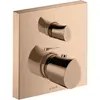 Image de Axor, Robinetterie de salle de bains, Starck Thermostat organique Starck encastré avec robinet d'arrêt, 1 consommateur