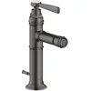 Image de hansgrohe, Robinet de bidet, Mitigeur monocommande pour bidet AXOR MONTREUX DN 15 m ZAG 1 1/4" brushed black chrome