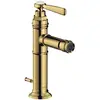 Image de Axor, Robinet de bidet, Mitigeur de bidet Montreux à levier unique de la taille d'une main, avec poignée à levier et