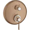 Image de Axor, Robinetterie de salle de bains, Montreux thermostat Hansgrohe Montreux encastré, robinet d'arrêt et inverseur
