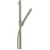 Image de Axor, Pommeau de douche, Kit de douche STARCK avec douchette à main 1jet nickel brushed (1 Type de jet, 8 l/min)