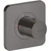 Image de hansgrohe, Robinetterie de salle de bains, Module thermostatique AXOR CITTERIO E DN 20 UP 12x12 brushed black chrome