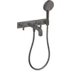 Image de hansgrohe, Robinetterie de salle de bains, Mélangeur bain 3 trous AXOR CITTERIO DN 15 UP m Pl m cruciforme bru bl chrome