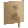 Image de Axor, Robinetterie de salle de bains, Citterio thermostat encastré avec vanne d'arrêt/changeur, béquilles, 2 consommateu