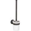 Image de hansgrohe, Brosse WC, Ensemble brosse WC AXOR MONTREUX version murale brushed black chrome