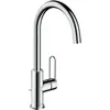 Image de Axor, Robinetterie de salle de bains, Mitigeur monocommande pour lavabo UNO 240 Poignée étrier chromée