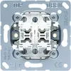 Image de JUNG Bouton-poussoir double, Bouton + interrupteur