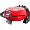 Image de Steba PB 1 Machine à pizza/four 1 pizza/pizza Noir Rouge 1000 W, Gril de table, Noir, Rouge