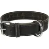Image de Trixie Rustic Collier en cuir gras Heartbeat (L, Chien, Sport canin), Collier + laisse