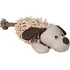 Image de 3x Trixie Chien avec corde 30cm avec couineur (Jouet en peluche pour chiens), Jouets pour chien