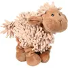 Image de 3x Trixie Mouton 21cm avec couineur (Jouet en peluche pour chiens), Jouets pour chien