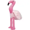 Image de 3x Trixie Flamant rose, peluche, 35 cm (Jouet en peluche chien), Jouets pour chien