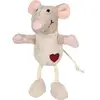 Image de 4x Trixie Souris à l'herbe à chat (Peluche pour chat), Jouets pour chat